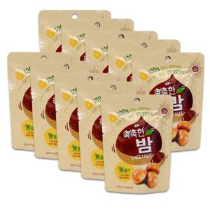 촉촉한밤 밤100% 촉촉한맛 웰빙영양간식 70g x 10개