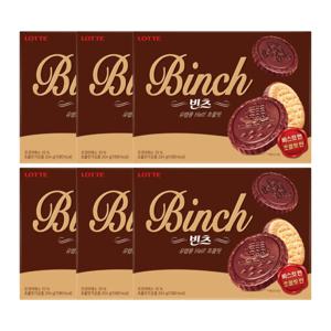 롯데제과 빈츠 204g (8.5g x 24봉)  6개