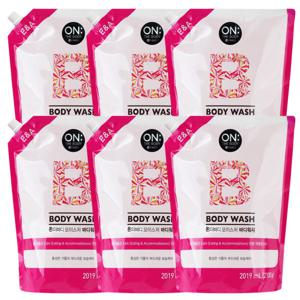 온더바디 대용량 바디워시 2100ml x 6개  바디클렌져