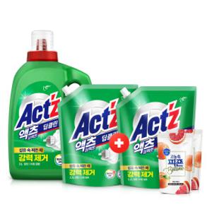 액츠퍼펙트 세탁세제 3L+2.2Lx2개 +2.2L 하나더 +실내건조 200mlx2개