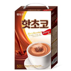 담터 핫초코 오리지날 50개입 /코코아/카카오/초코라떼