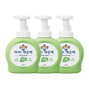 아이깨끗해 청포도 용기 490ml x 3개