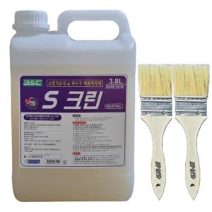 S크린4리터 요석제거제 화장실청소세제 뇨석제거제  3.8L 표기변경 실제 4L S크린