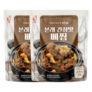 도드람 본래 간장맛 뼈찜 1kg 2개