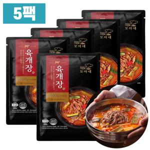다모아 육개장 600g x 5팩