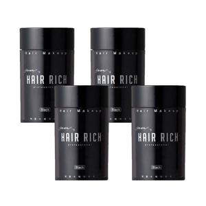 박명수 헤어리치 흑채 분말 20g 흑갈색 4개