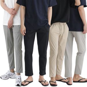 빅사이즈 M-5XL아이스 스판 밴딩팬츠 여름팬츠 쿨팬츠