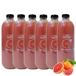 돈시몬 100% 자몽주스 1L X 6개 착즙주스 자몽 주스