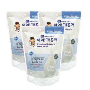 아이깨끗해 PM 폼 핸드솝 리필400ml  (힐링코튼)x3개