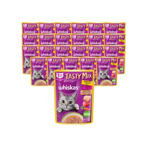 위스카스 테이스티믹스 닭고기참치와당근 70gx24개