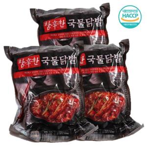 (무료배송) 원앙닭발 국물닭발 800g X 3팩