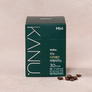 맥심카누 디카페인 미니 아메리카노 30입 (산본점)