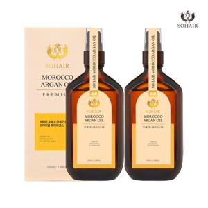 쏘헤어 모로코 아르간 오일 프리미엄 헤어 에센스 100ml 2병