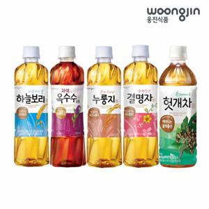 (현대Hmall)웅진식품 차음료 500ml 12펫 하늘보리/헛개/누룽지/자색옥수수/결명자