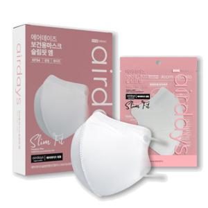 에어데이즈 KF94 슬림핏 새부리형 마스크 중형 50매
