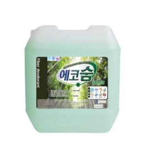 섬유탈취제 에코숨18.75L 피톤치드향 살균 항균 탈취