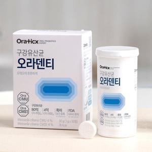 오라틱스 덴티 구강 유산균 30정 3box