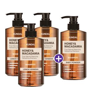 네이처 샴푸 레몬버베나 500ml 3개 + 본품1개