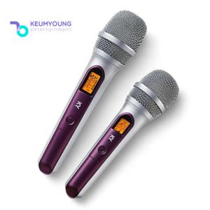 최우수판매처 금영 KMC-P200 2채널 다용도 무선마이크 위생커버 이벤트