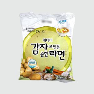 애터미 감자라면 감자로만든순한라면 12개