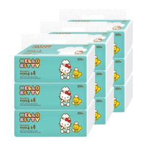 헬로키티 뽑아쓰는 키친타올 9팩 (3팩X3번들)