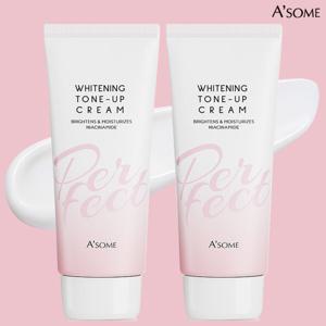 미백 화이트닝 톤업 크림 대용량 100ml x2개
