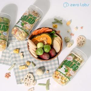 제로랩스 베스트샐러드 동결건조 야채샐러드 70g 100% 휴먼그레이드 7가지 야채