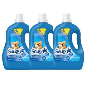 스너글 초고농축 블루스파클 섬유유연제1.8L x 3개