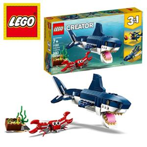 레고 바닷속 상어 31088 크리에이터 고래 오징어 아귀