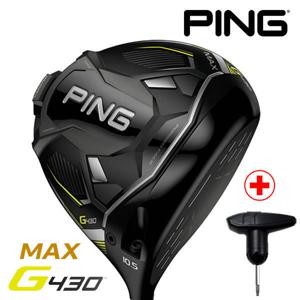 핑 G430 MAX 드라이버 2023년 SR. 10.5도 병행 AS보증(최대 관용성 비거리 상쾌한 타구음)전스펙 렌치증정