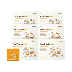트루바이타민 키즈 6BOX/6개월분 13종 프리미엄 비타민