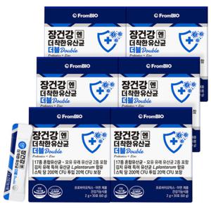 단하루특가 장건강엔 더착한 유산균 더블 30포x6박스/6개월