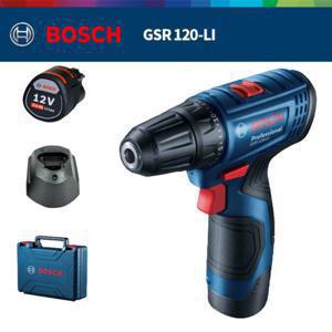 보쉬 GSR120-LI 무선 충전 드릴 전동드라이버 베어툴 12V 2.0Ah 배터리1개 전동드릴
