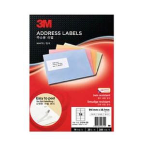 3m 라벨지 우편발송용 14칸 21314 100매 전산라벨 99.1/38.1mm