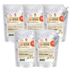 청정원 구운마늘과 양파 토마토 스파게티소스 2kg 5개