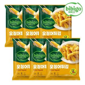 본사배송 비비고 오징어튀김 180g X 6개
