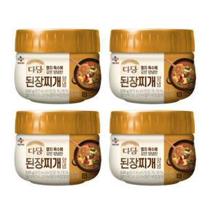 다담 된장찌개용 양념 530g x 4개