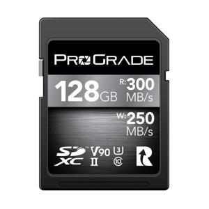 ProGrade 프로그레이드 128GB SD 메모리카드 SDXC UHS-II V90 300R