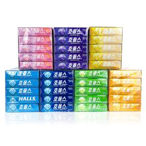 HALLS 홀스 잠깨는 사탕 골라담기 27.9gx20개