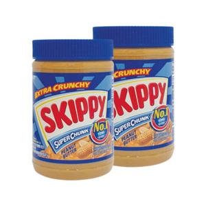 스키피 땅콩버터 청크 462g x 2개 슈퍼청키 땅콩 피넛 버터 샐러드 쿠키 드레싱