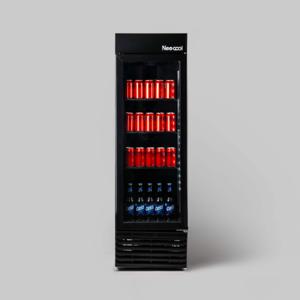 네오쿨 SK-200RFB 소형 냉장 쇼케이스  SK-200RF 업소용 냉장고 가정용 음료 주류 150L 슬림 카페쇼케이스