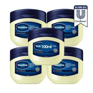 (현대Hmall)무료배송 바세린 젤리 오리지널 100ml x 5개