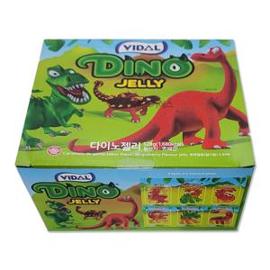 비달 다이노 젤리 11g X 66개 위니비니 공룡 젤리