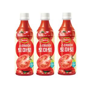 롯데칠성 델몬트 스테비아 토마토 쥬스 400ml x 20개 무설탕 저당 즙 음료