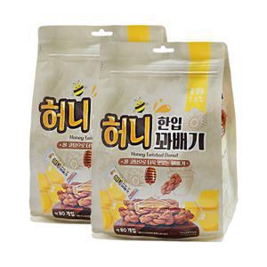 허니 한입꽈배기 520g x 2개 무료배송