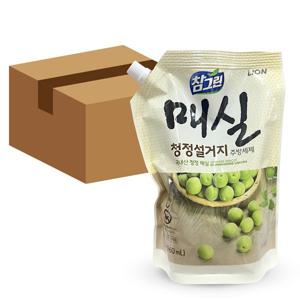 참그린 매실 청정 설거지 주방세제 리필 1kg 10개입