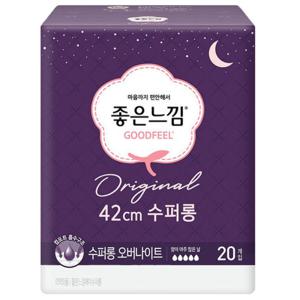 좋은느낌 오리지널 수퍼롱 오버나이트 20매 X 1팩