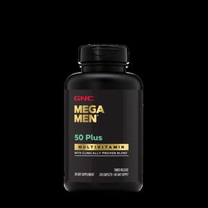GNC 메가맨 50 플러스 멀티비타민 120정 남성 멀티비타민