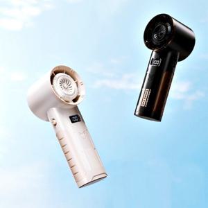 에어컨 바람 휴대용 터보 캠핑 선풍기 저소음 bldc 미니 손선풍기 핸디 탁상용 탁상 무선 손풍기 usb충전