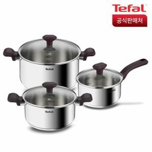 테팔 테이스티쿡 인덕션 냄비 3종(편수16+양수20+24)